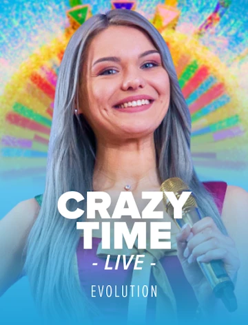 Crazy Time live table by Evolution at Casino RichPrize