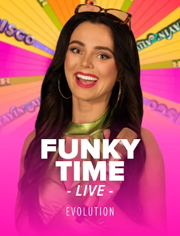 Funky Time live table by Evolution at Casino RichPrize